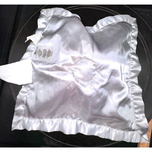 Cuddle Time, giraffe, with satin gray trim and back, Giraffe lovey - Picture 6 of 6